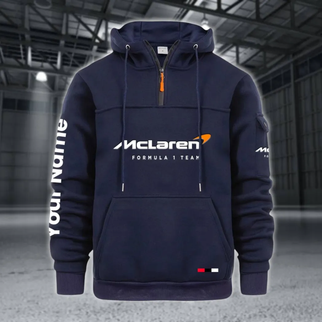 Track Monster Large Pocket Hoodie, Everyday Road-Ready Pullover CAR514 - Navy