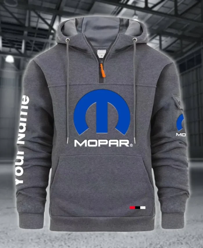 Classic Auto Fan Large Pocket Hoodie, Rider's Everyday Comfort Hoodie CAR514 - Dark Gray