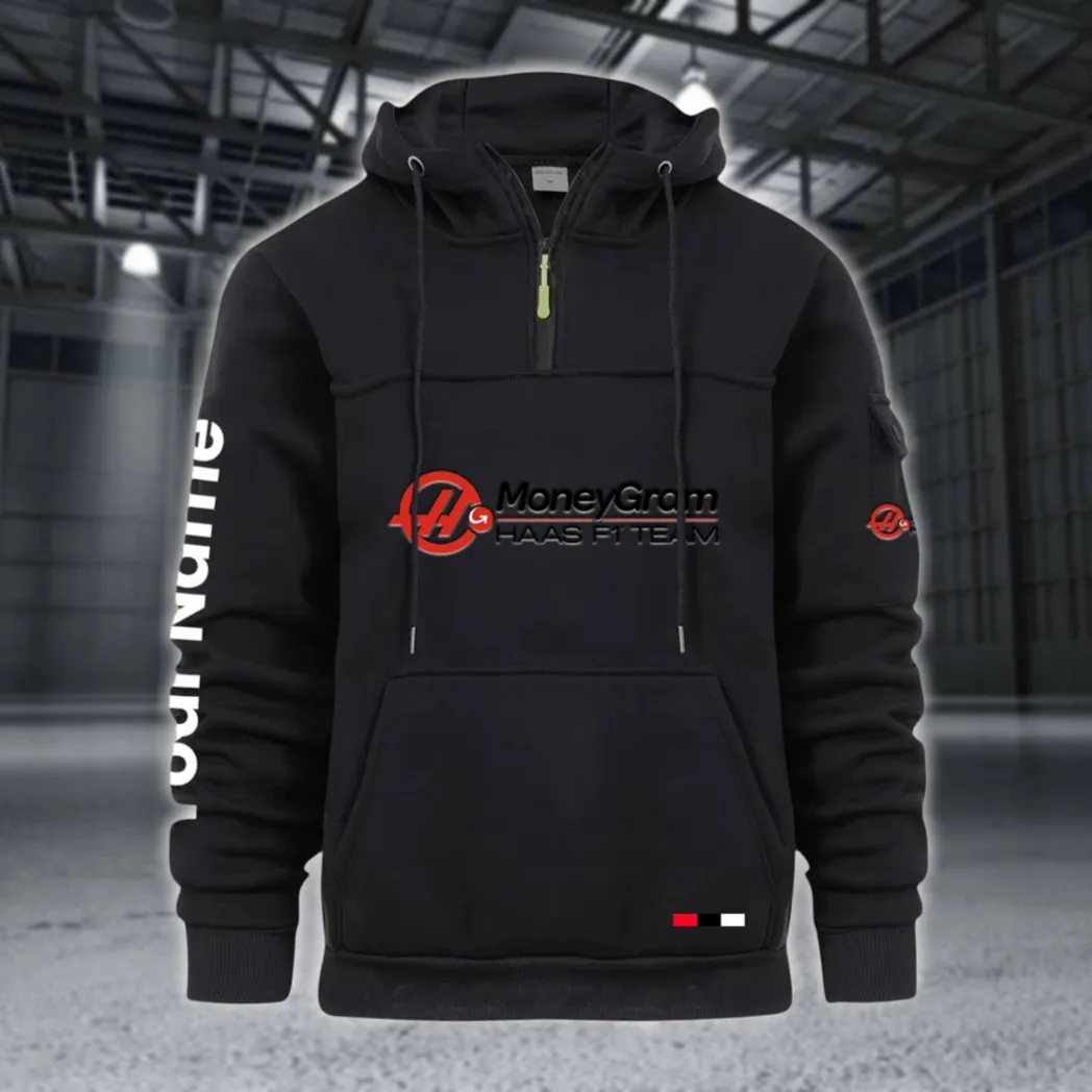 Racing Auto Large Pocket Hoodie, Car Enthusiast Everyday Hoodie CAR514 - Black