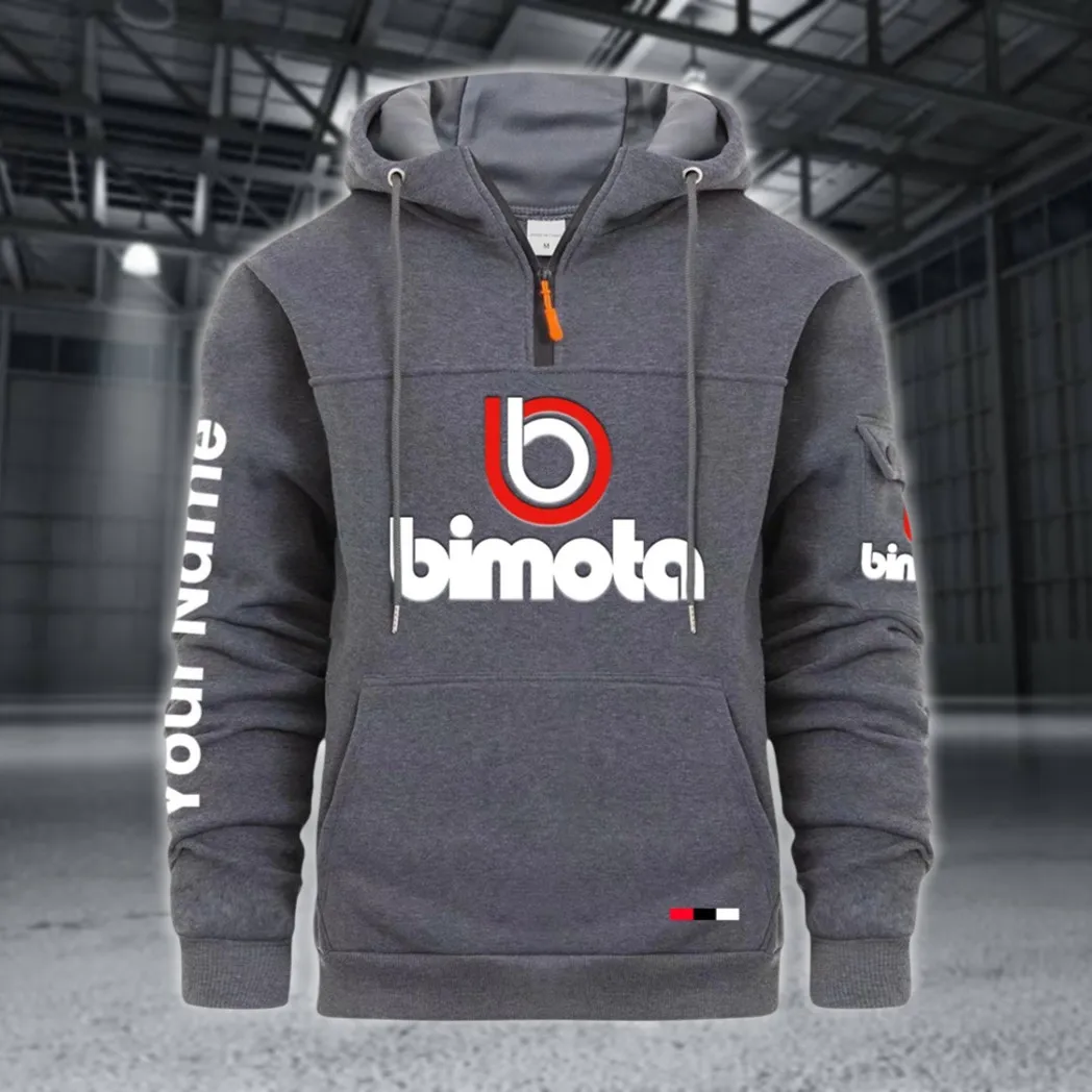 High-End Motorcycle Large Pocket Hoodie, Car Enthusiast Everyday Hoodie CAR514 - Dark Gray