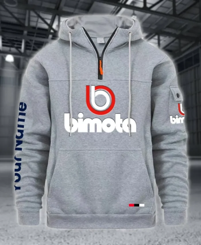 High-End Motorcycle Large Pocket Hoodie, Car Enthusiast Everyday Hoodie CAR514 - Light Gray