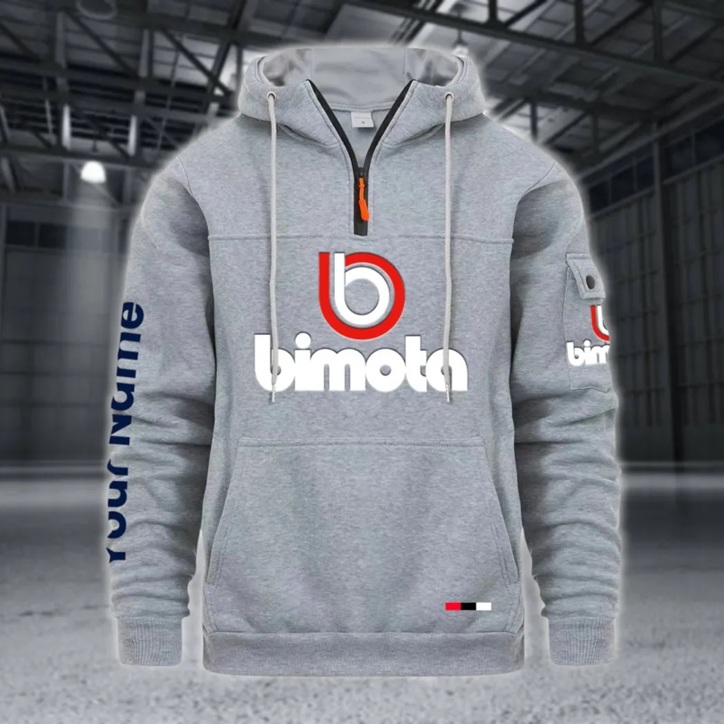 High-End Motorcycle Large Pocket Hoodie, Car Enthusiast Everyday Hoodie CAR514 - Light Gray