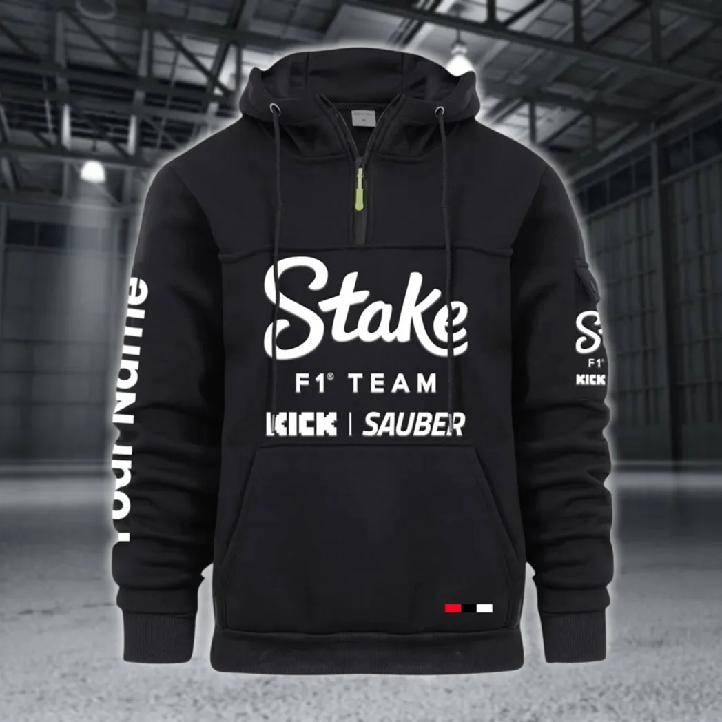 Cultural Motion Large Pocket Hoodie, Rugged Streetwear Car Hoodie CAR514 - Black