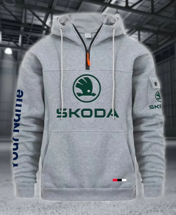 Affordable Ride Large Pocket Hoodie, Car Enthusiast Everyday Hoodie CAR514 - Light Gray