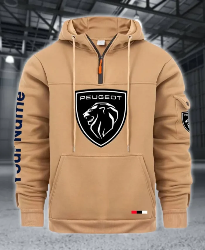 Small SUV Large Pocket Hoodie, Car Enthusiast Everyday Hoodie CAR514 - Khaki