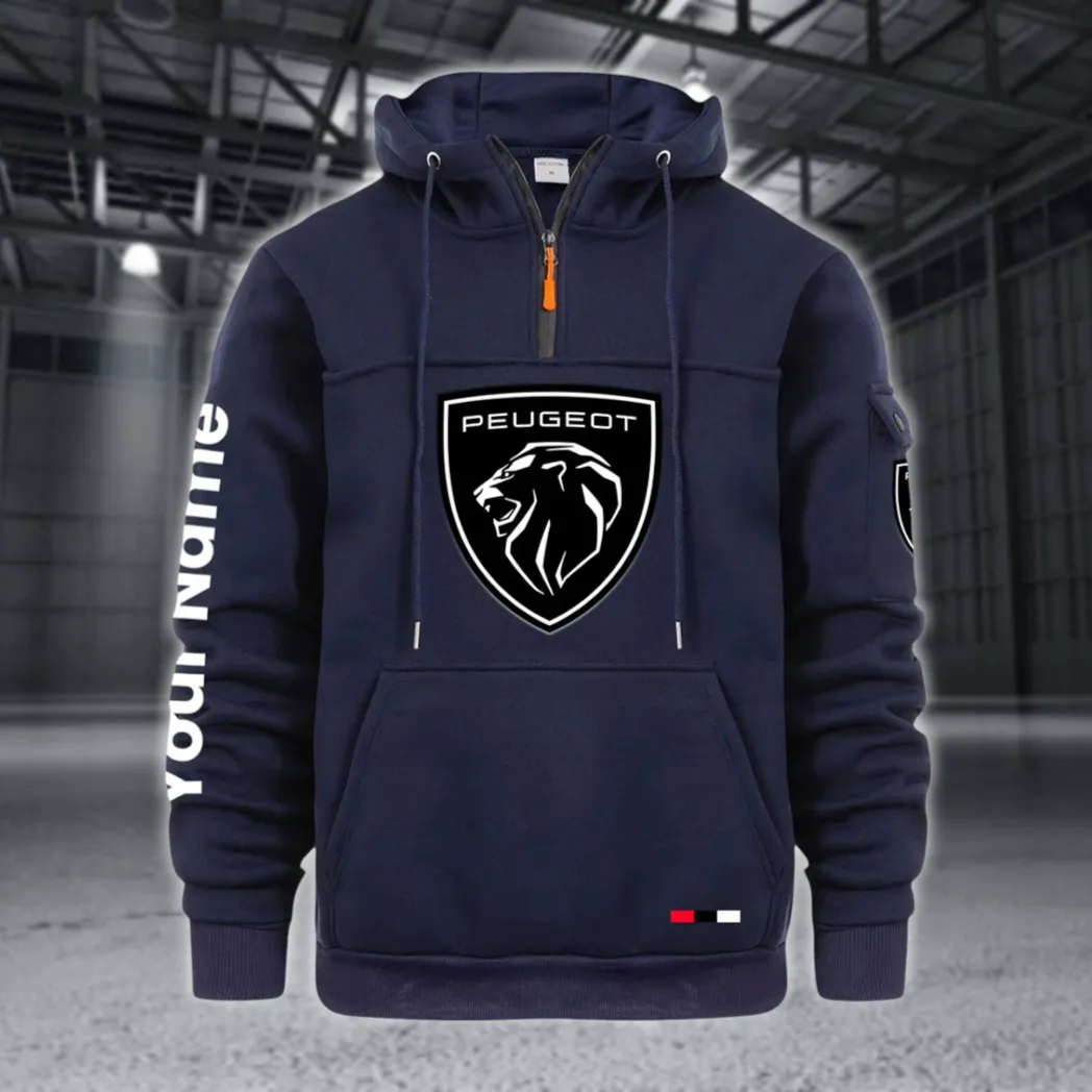 Small SUV Large Pocket Hoodie, Car Enthusiast Everyday Hoodie CAR514 - Navy