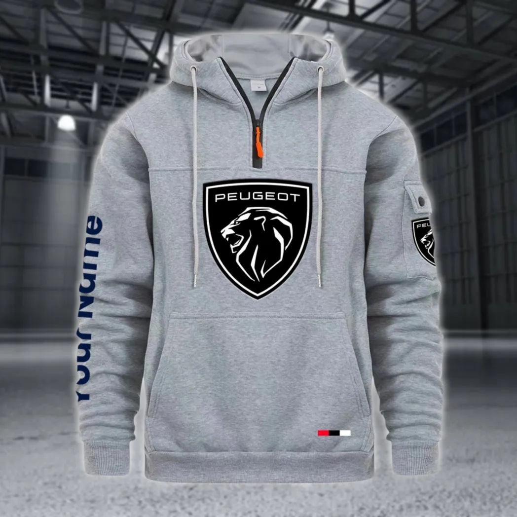 Small SUV Large Pocket Hoodie, Car Enthusiast Everyday Hoodie CAR514 - Light Gray