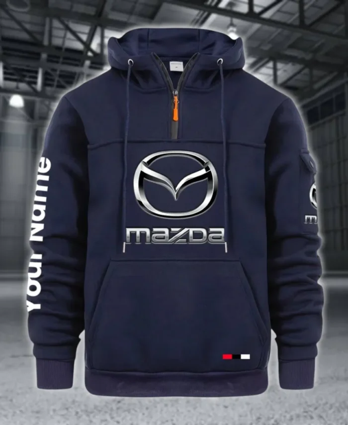 Performance Coupe Large Pocket Hoodie, Moto Street Comfort Hoodie CAR514 - Navy