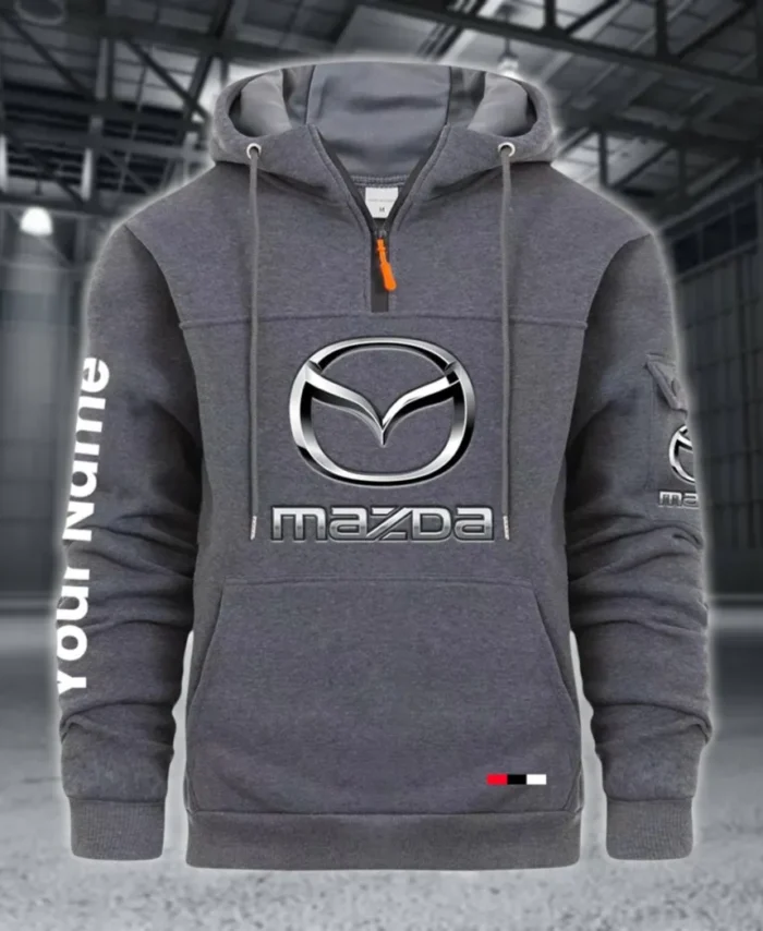 Performance Coupe Large Pocket Hoodie, Moto Street Comfort Hoodie CAR514 - Dark Gray