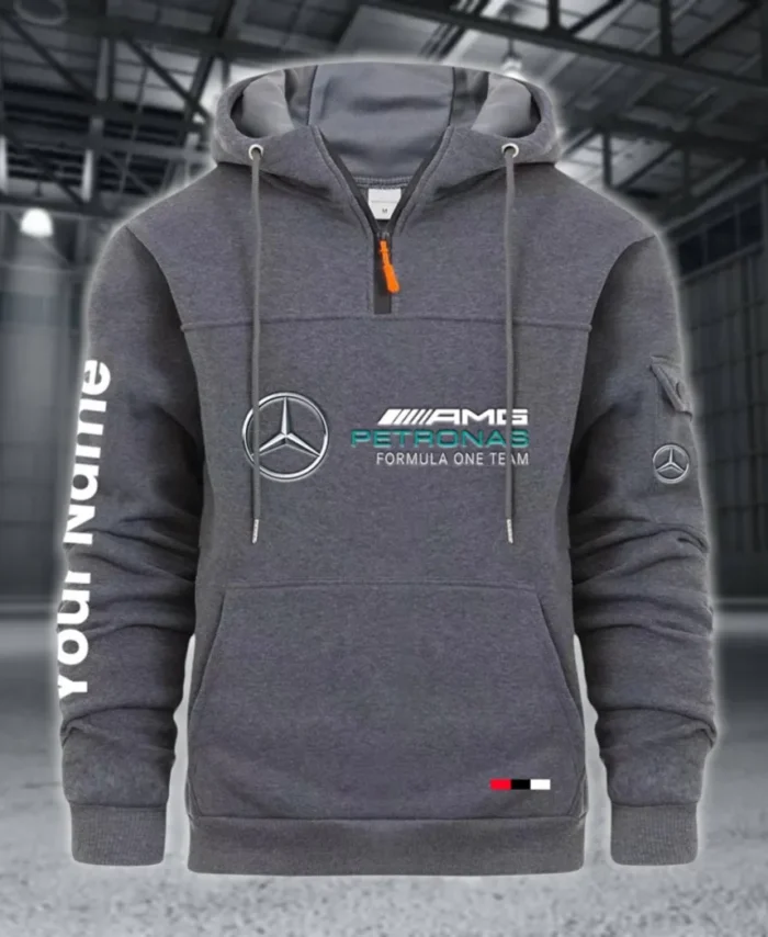 Durable Fit Large Pocket Hoodie, Driver's Utility Pocket Hoodie CAR514 - Dark Gray