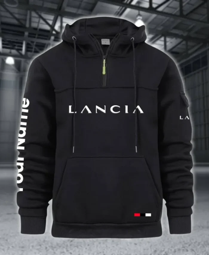 Compact Large Pocket Hoodie, Garage-Ready Lifestyle Hoodie CAR514 - Black