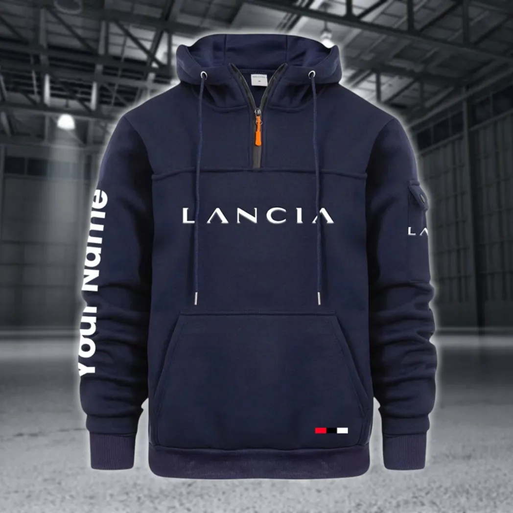 Compact Large Pocket Hoodie, Garage-Ready Lifestyle Hoodie CAR514 - Navy