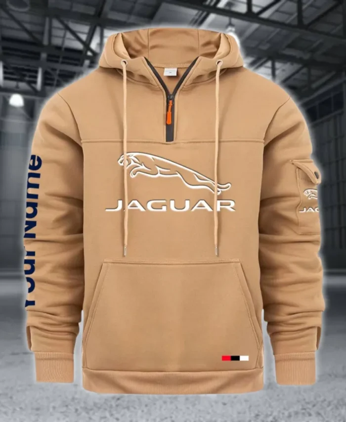 Stylish Luxury Vehicle Large Pocket Hoodie, Rider's Everyday Comfort Hoodie CAR514 - Khaki