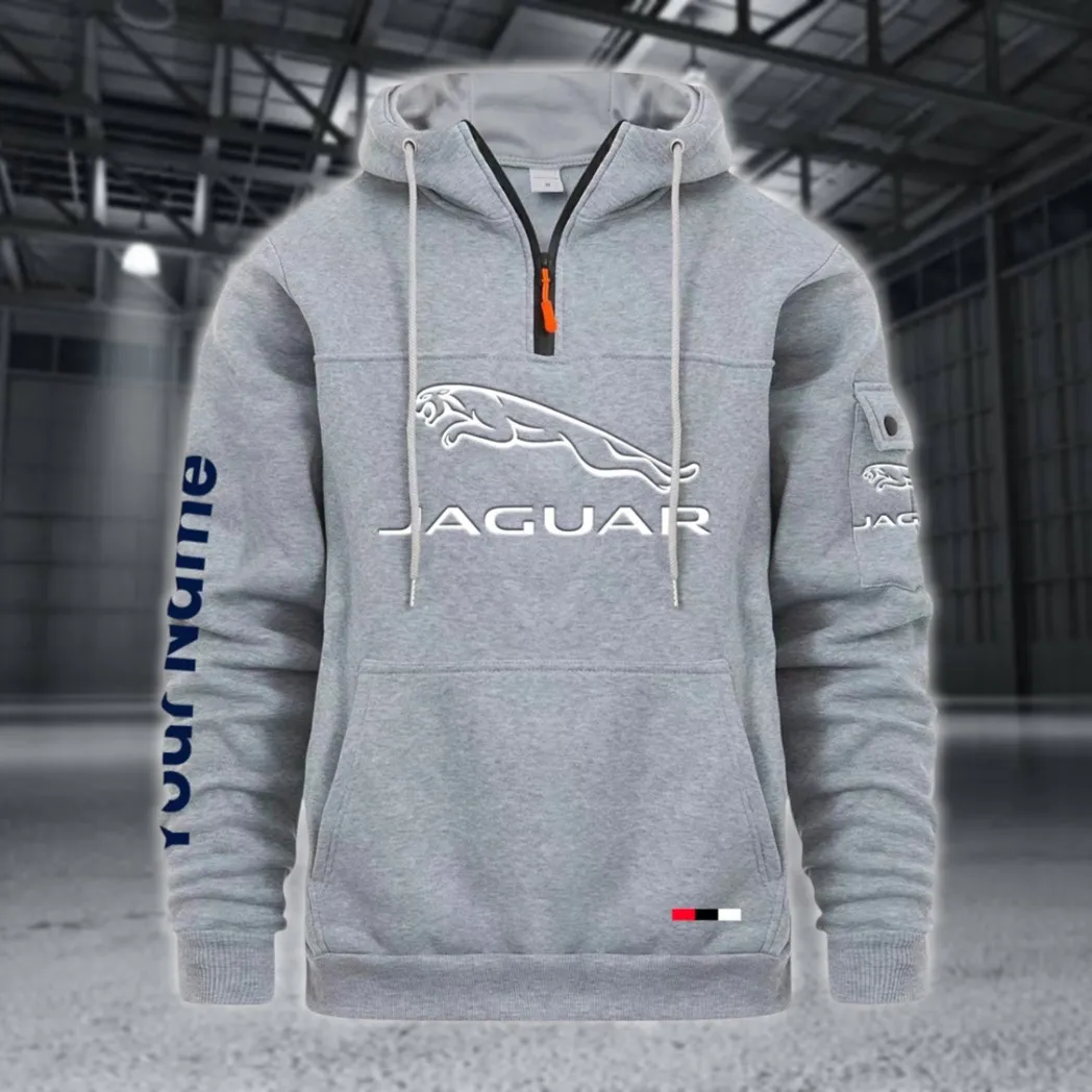 Stylish Luxury Vehicle Large Pocket Hoodie, Rider's Everyday Comfort Hoodie CAR514 - Light Gray