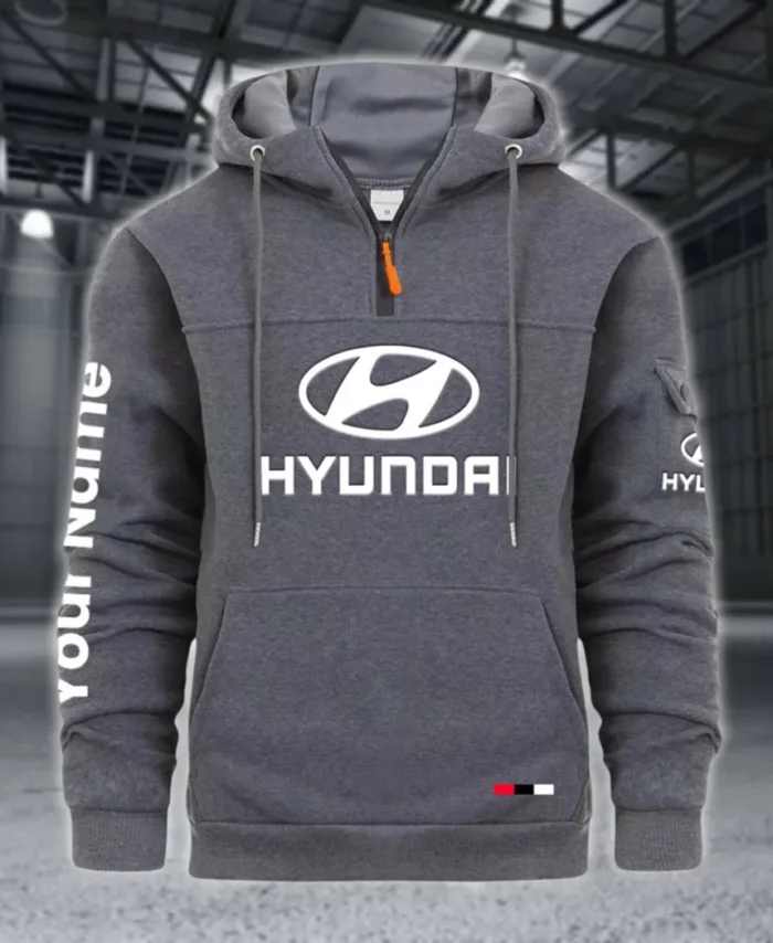 Compact Car Large Pocket Hoodie, Road Warrior Style Hoodie CAR514 - Dark Gray