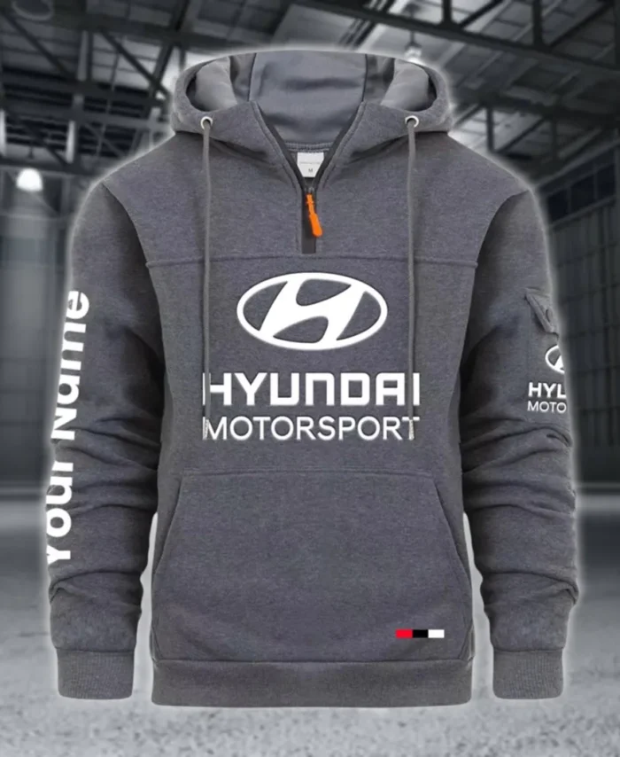 Passenger Vehicle Large Pocket Hoodie, Road-Ready Large Pocket Hoodie CAR514 - Dark Gray