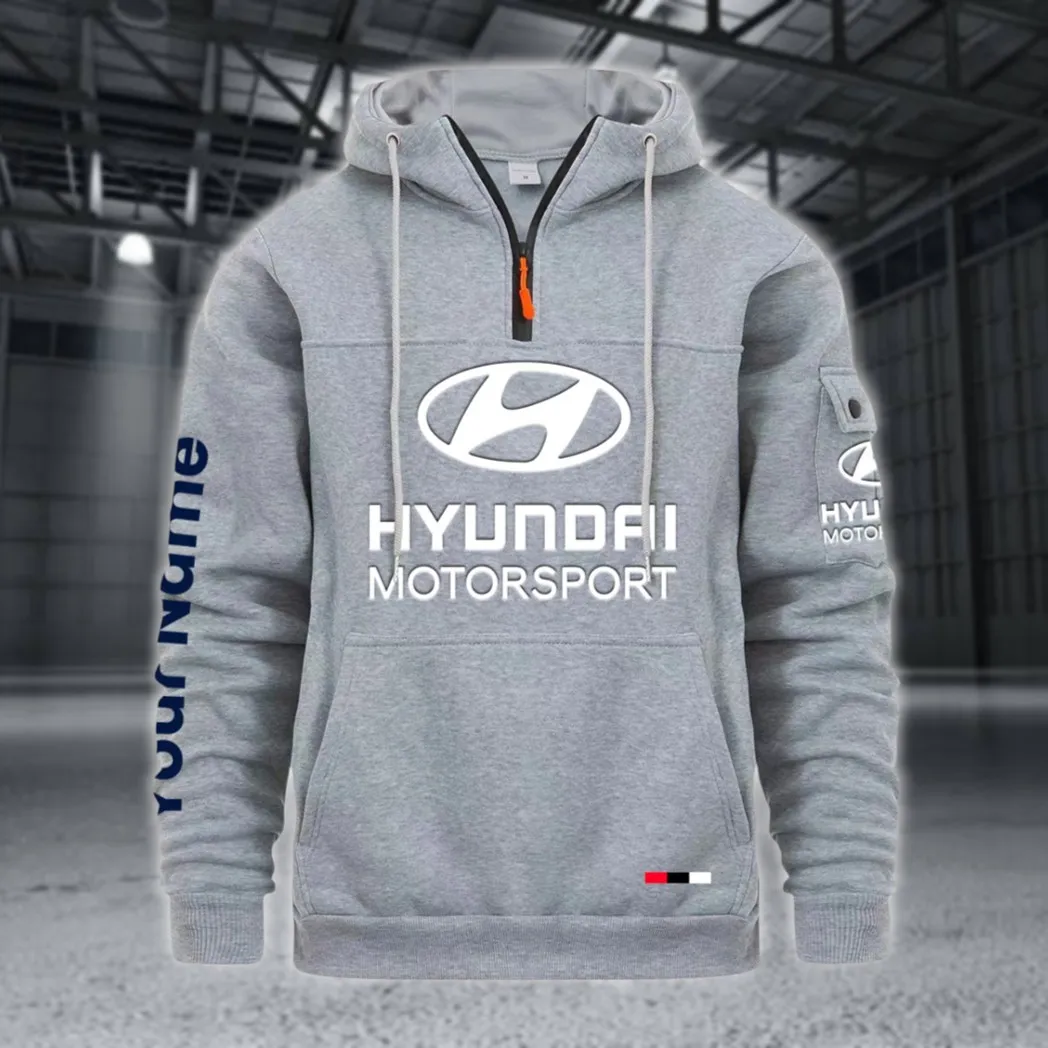 Passenger Vehicle Large Pocket Hoodie, Road-Ready Large Pocket Hoodie CAR514 - Light Gray