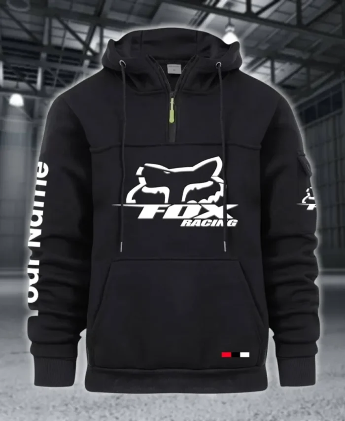 Rider Equipment Large Pocket Hoodie, Garage-Ready Lifestyle Hoodie CAR514 - Black