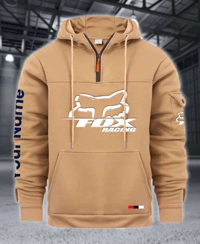 Rider Equipment Large Pocket Hoodie, Garage-Ready Lifestyle Hoodie CAR514 - Khaki