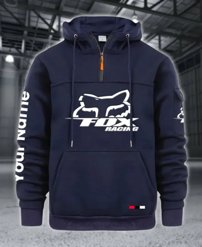 Rider Equipment Large Pocket Hoodie, Garage-Ready Lifestyle Hoodie CAR514 - Navy