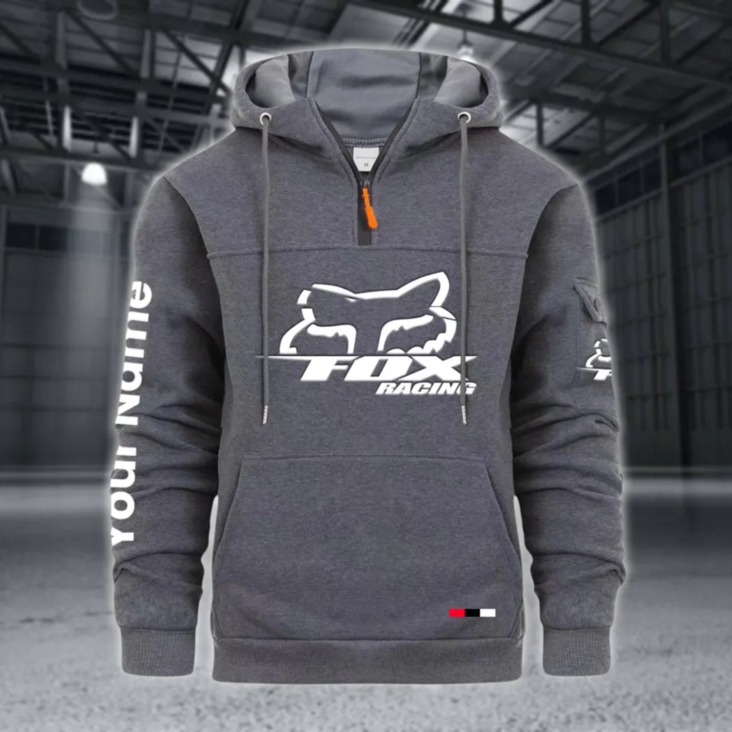 Rider Equipment Large Pocket Hoodie, Garage-Ready Lifestyle Hoodie CAR514 - Dark Gray