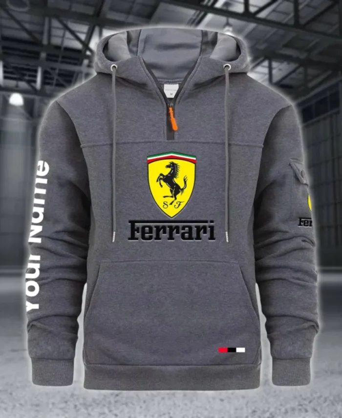 Precision Engineered Car Large Pocket Hoodie, Classic Garage Style Hoodie CAR514 - Dark Gray