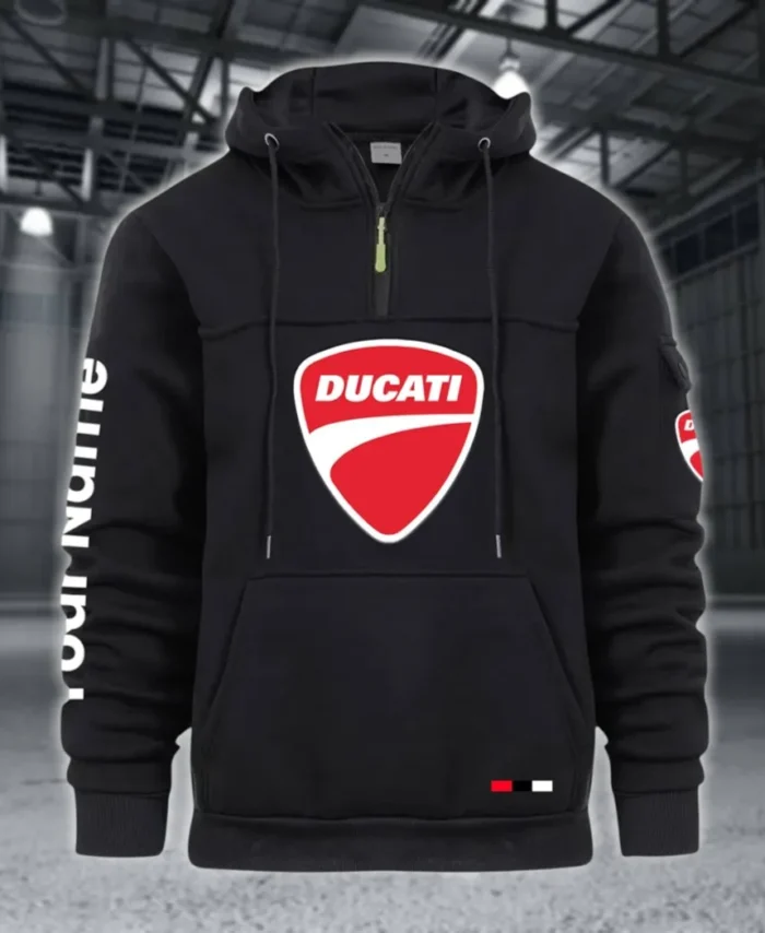 Performance Two-Wheeler Large Pocket Hoodie, Garage Life Comfort Hoodie CAR514 - Black