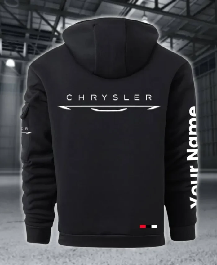 Full-Size Car Large Pocket Hoodie, Automotive Spirit Pocket Hoodie CAR514 - Black