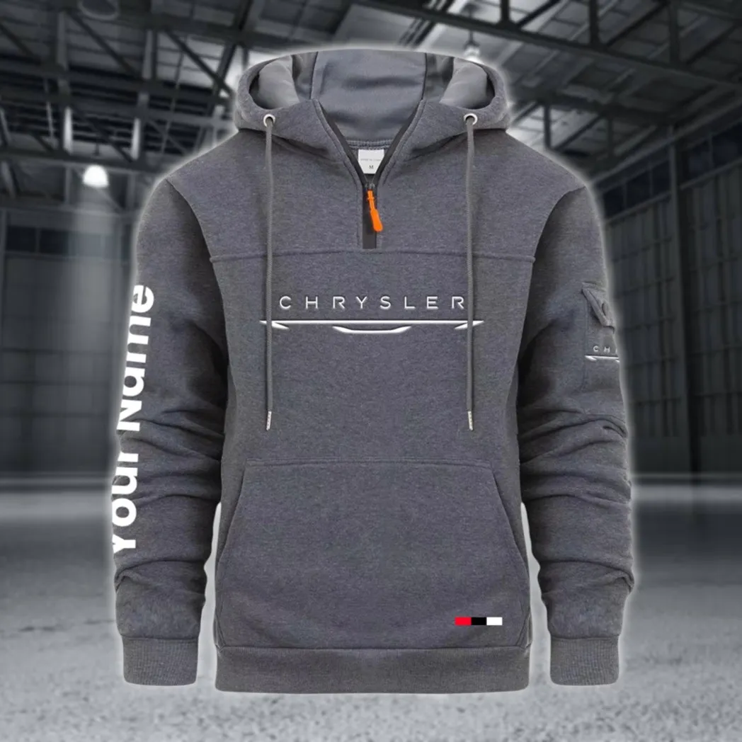 Full-Size Car Large Pocket Hoodie, Automotive Spirit Pocket Hoodie CAR514 - Dark Gray