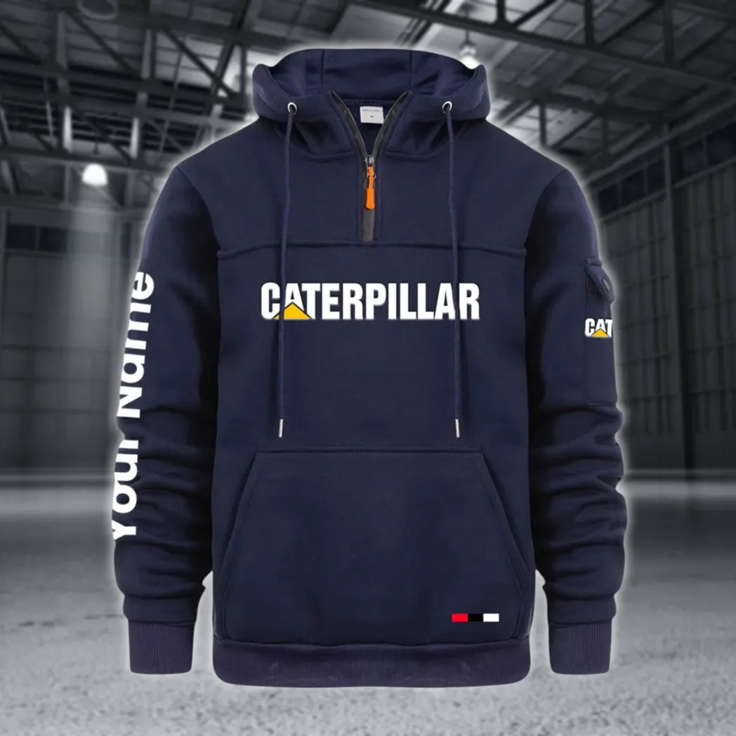 Construction Equipment Large Pocket Hoodie, Car Enthusiast Everyday Hoodie CAR514 - Navy