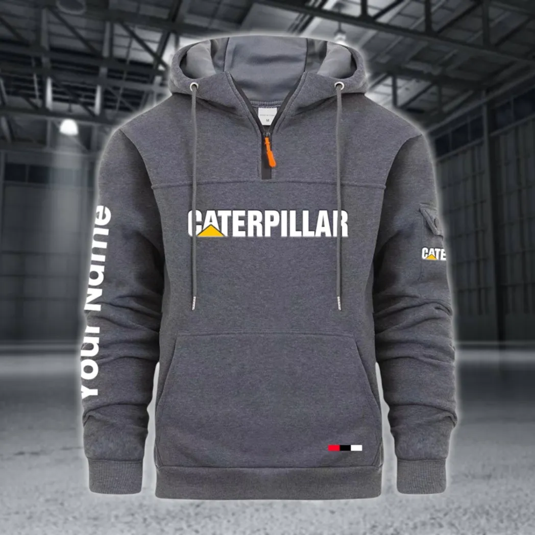 Construction Equipment Large Pocket Hoodie, Car Enthusiast Everyday Hoodie CAR514 - Dark Gray