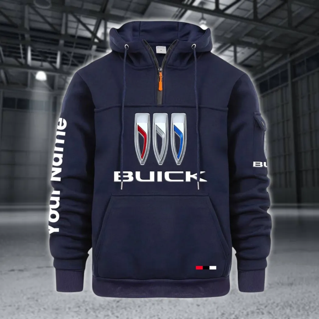Comfort-Oriented Car Large Pocket Hoodie, Road-Ready Large Pocket Hoodie CAR514 - Navy
