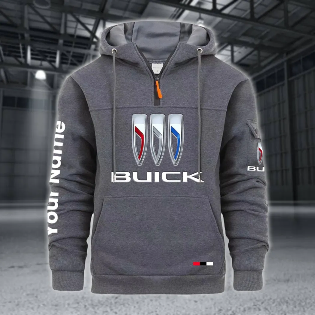 Comfort-Oriented Car Large Pocket Hoodie, Road-Ready Large Pocket Hoodie CAR514 - Dark Gray