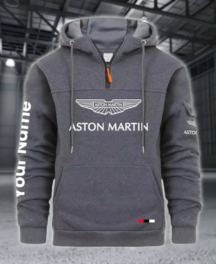 Refined Sport Coupe Large Pocket Hoodie, Garage-Ready Lifestyle Hoodie CAR514 - Dark Gray