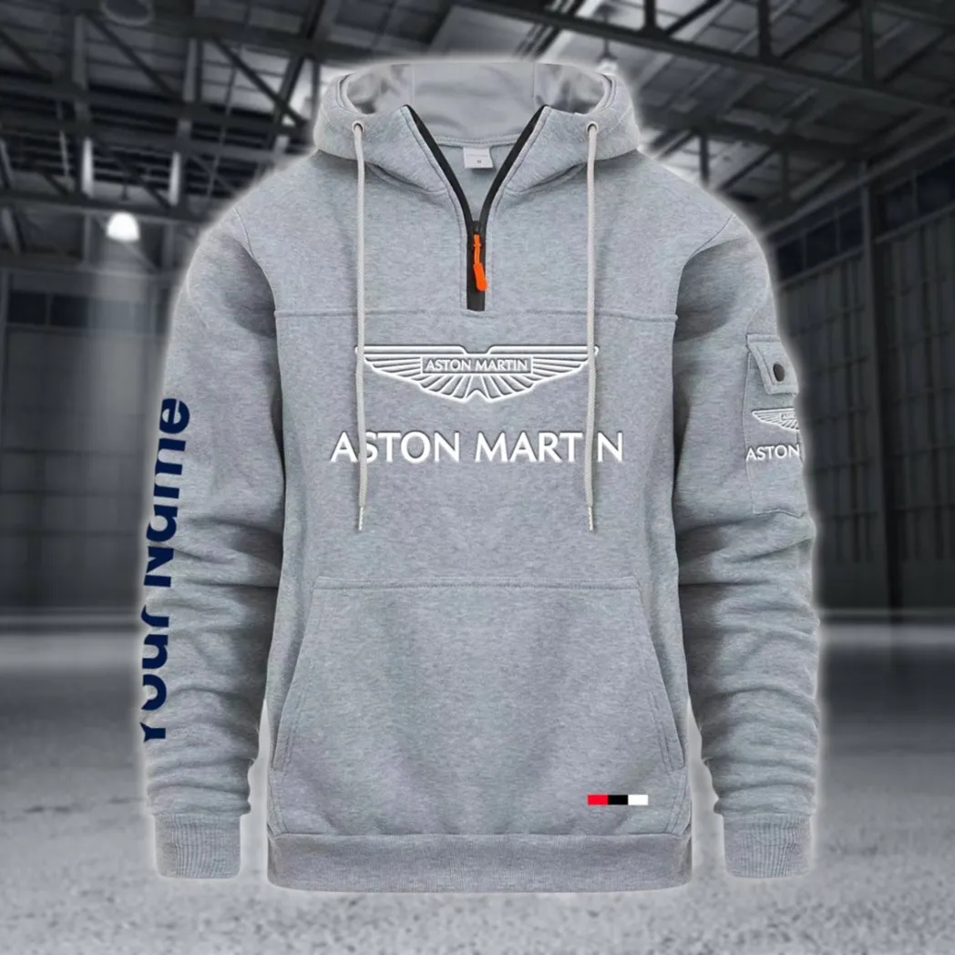 Refined Sport Coupe Large Pocket Hoodie, Garage-Ready Lifestyle Hoodie CAR514 - Light Gray