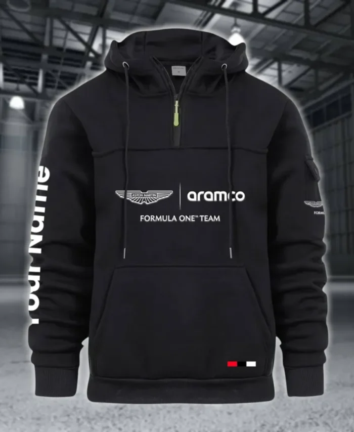 Refined Sport Coupe Large Pocket Hoodie, Rugged Streetwear Car Hoodie CAR514 - Black