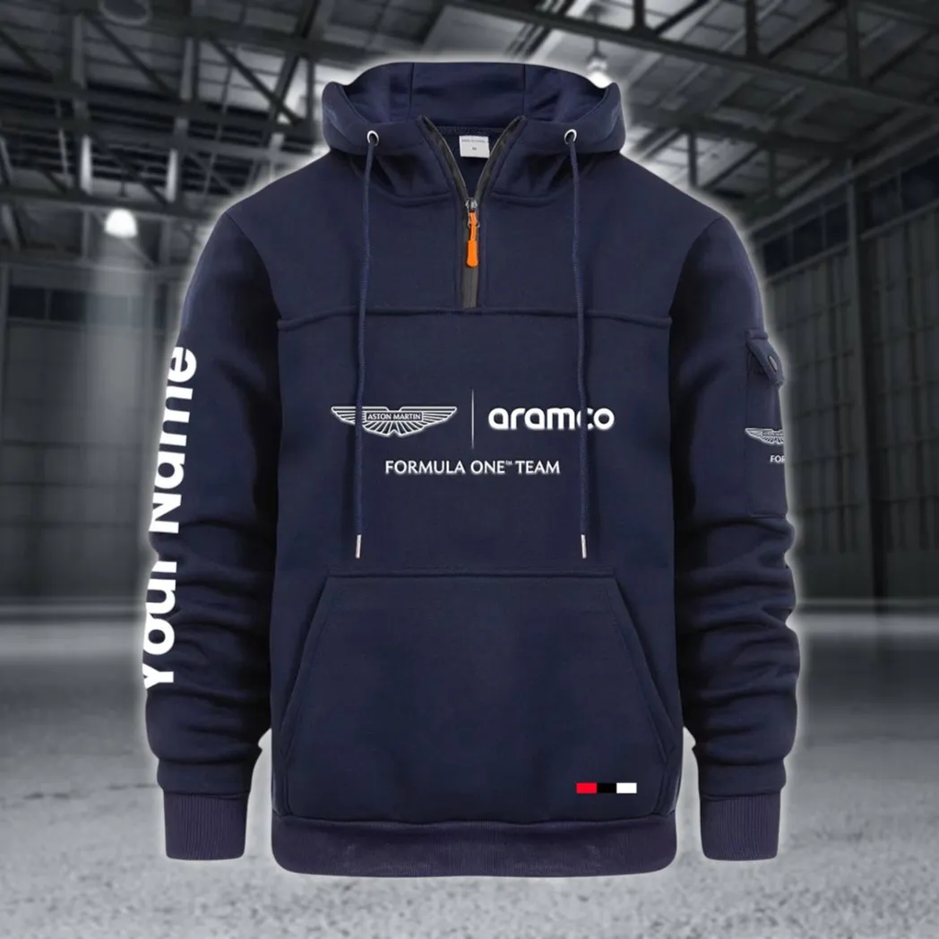 Refined Sport Coupe Large Pocket Hoodie, Rugged Streetwear Car Hoodie CAR514 - Navy