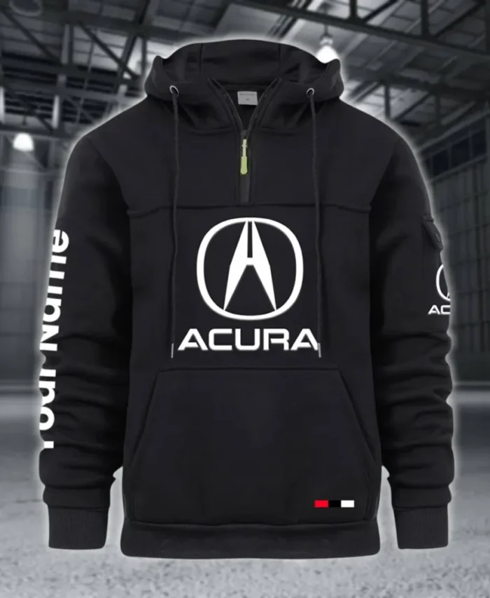 High-End Car Large Pocket Hoodie, Car Enthusiast Everyday Hoodie CAR514 - Black