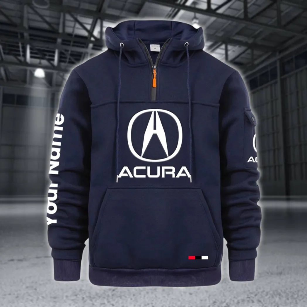 High-End Car Large Pocket Hoodie, Car Enthusiast Everyday Hoodie CAR514 - Navy