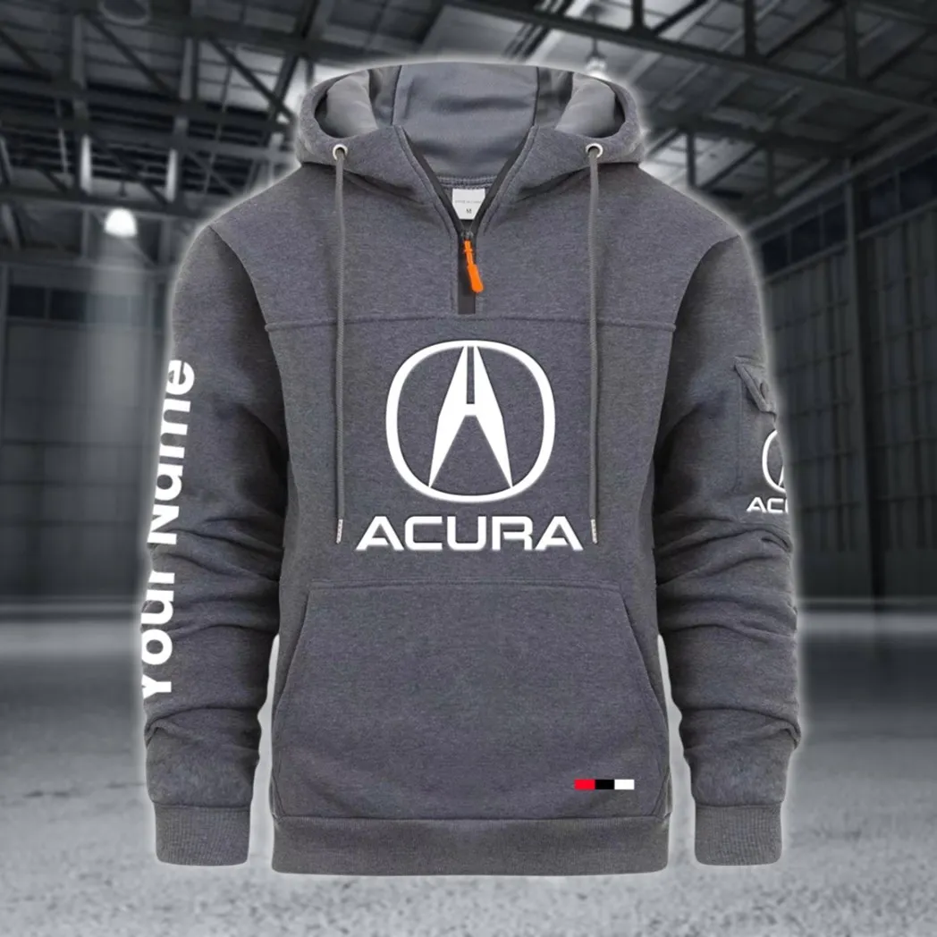 High-End Car Large Pocket Hoodie, Car Enthusiast Everyday Hoodie CAR514 - Dark Gray