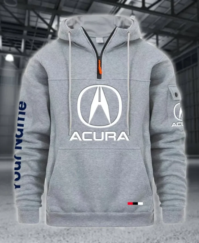High-End Car Large Pocket Hoodie, Car Enthusiast Everyday Hoodie CAR514 - Light Gray