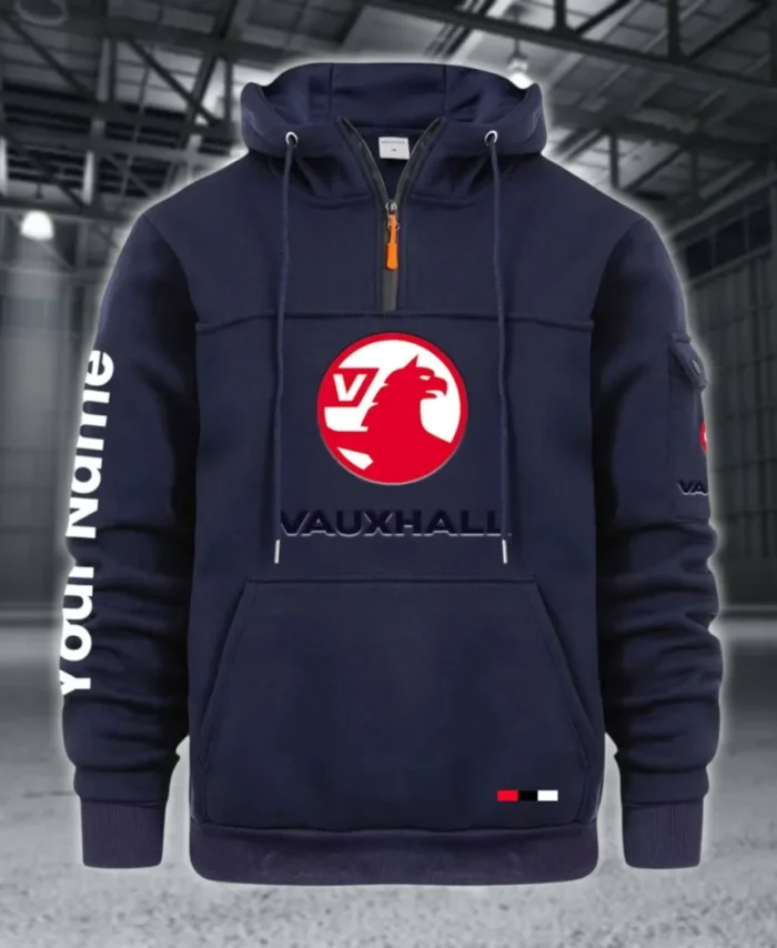 Compact SUV Large Pocket Hoodie, Moto Street Comfort Hoodie CAR514 - Navy