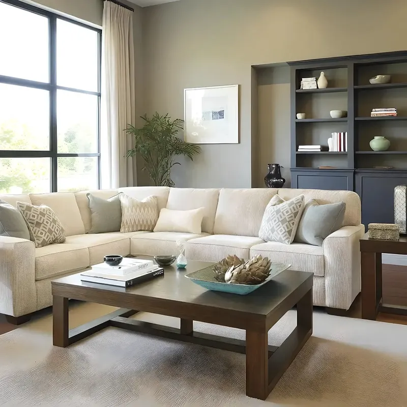 Minimalist Solid Wood Coffee Table For Living Room Modern Finish